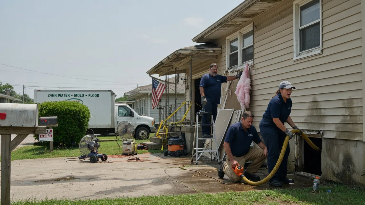 Water Damage Repair in Spartansburg, PA near me